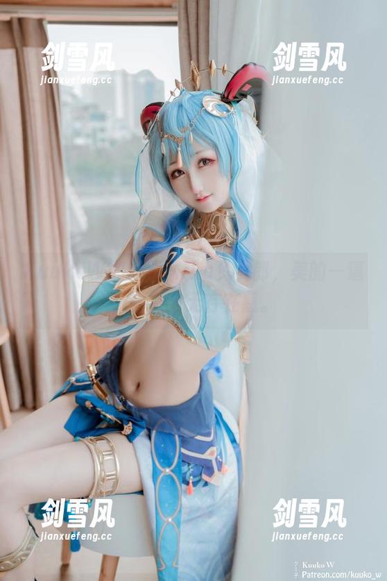 KuukoW的这张Miku兔女郎，美的一逼，背景全无存在感。