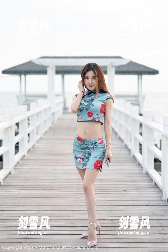 MiStar魅妍社-陈雅漫VICKY MiStar魅妍社 - 作品中的陈雅漫VICKY,以和服为背景,这气质有点撩人哦。
