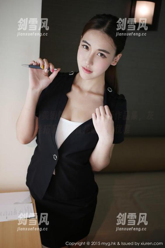 MyGirl美媛馆 - 田孝媛最新作品集，灰丝搭配，简直是诡异的优雅