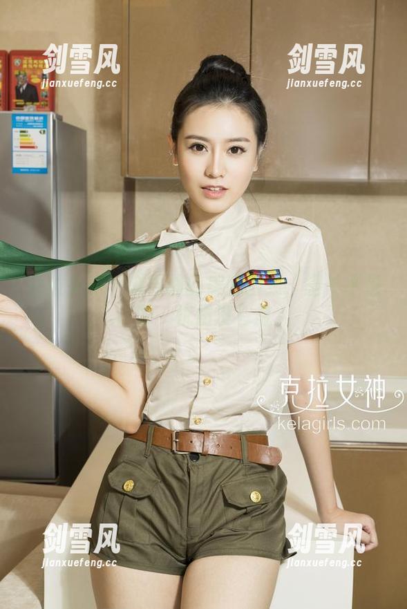 克拉女神 - 赵雨静的美腿图集：腿长不是罪，忧伤没有底