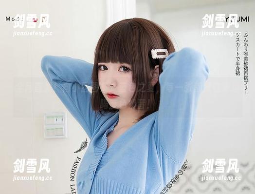 全网首发！向小圆图集：蓝色之夏，每一张都像在海边喝蓝色奶昔！